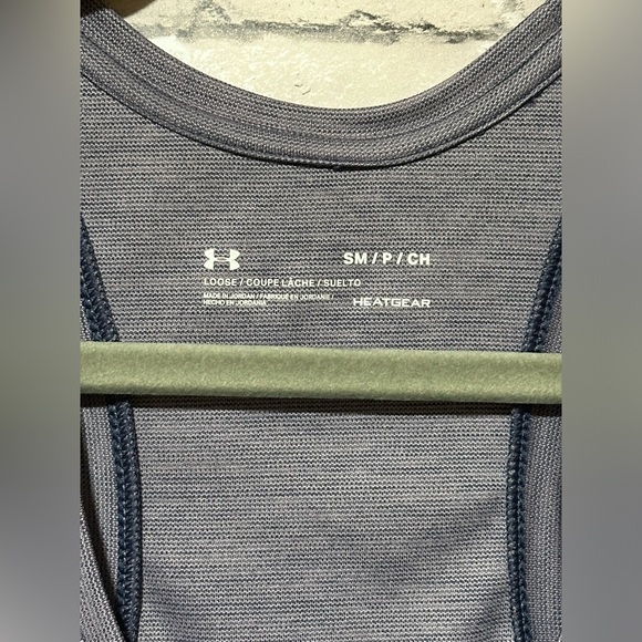 Under Armour Workout Tank Purple Small (S) - Picture 2 of 7